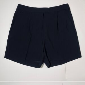 J. CREW LIMITED EDITION HIGH RISE SUIT SHORT IN CITY CREPE BLACK SIZE 12 NWOT